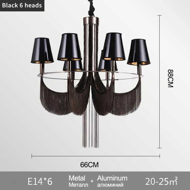 lustre de luxe moderne pour mariage avec lumières intégrées - vue 14 sur 14