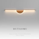 applique murale led moderne grain de bois décoration intérieure