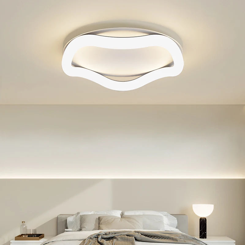 plafonnier simple avec télécommande et intensité réglable pour intérieur - vue 4 sur 8