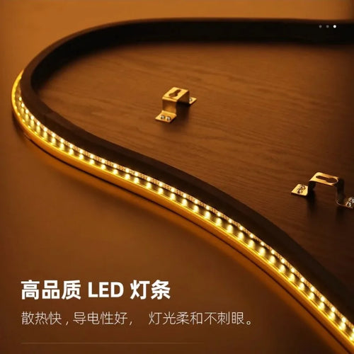 applique murale led lune peinture haute qualité suspendue - vue 5 sur 9