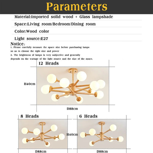 lustre en verre moderne pour décoration intérieure élégante - vue 6 sur 10