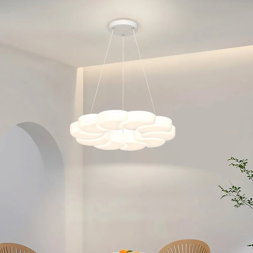 plafonnier led moderne en cristal pour intérieur élégant - vue 6 sur 9