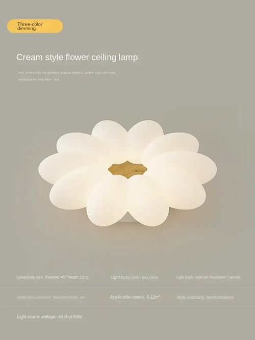 lustre créatif à pétales pour un éclairage chaleureux et apaisant - vue 17 sur 24