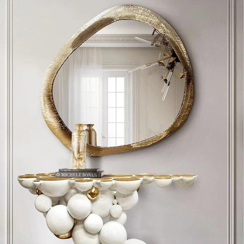miroir vintage sur pied pour un décor élégant et esthétique