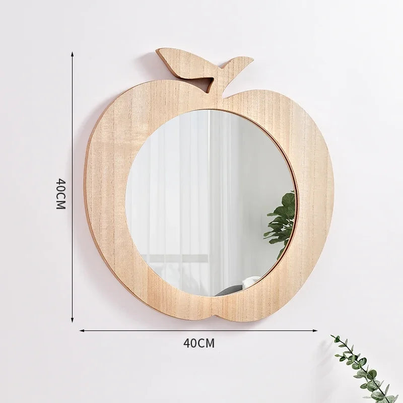 miroirs décoratifs mignons pour enfants en bois à suspendre - vue 5 sur 13