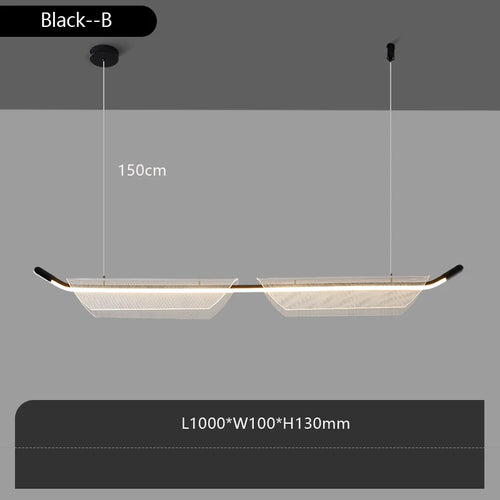 suspension design minimaliste pour restaurant bar moderne - vue 11 sur 18