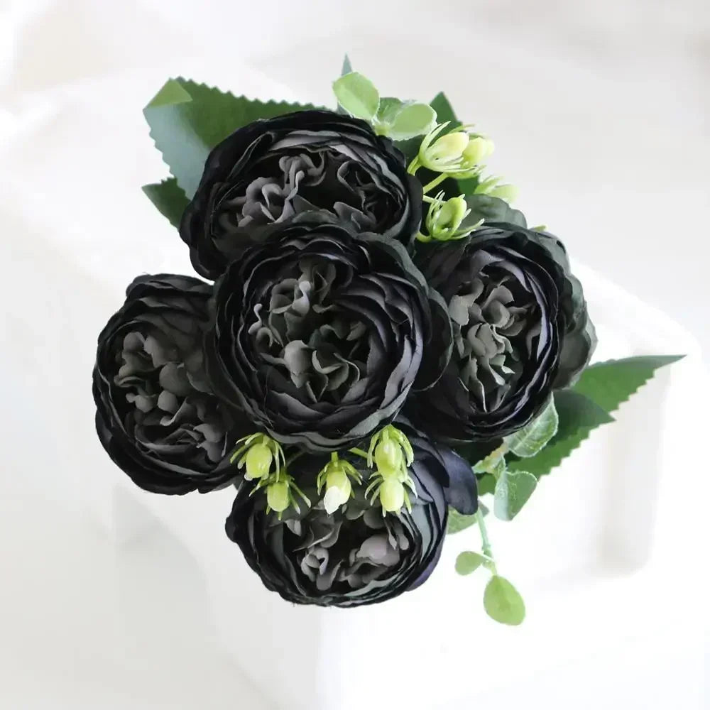 petit bouquet de fleurs artificielles pour décorations printanières et festives - vue 26 sur 34