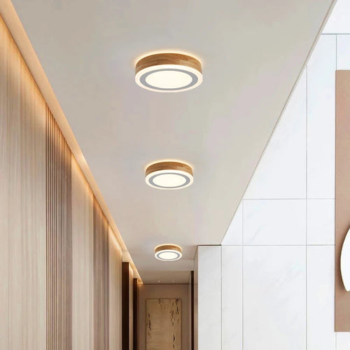 plafonnier led rond moderne pour maison et hôtel - vue 5 sur 9