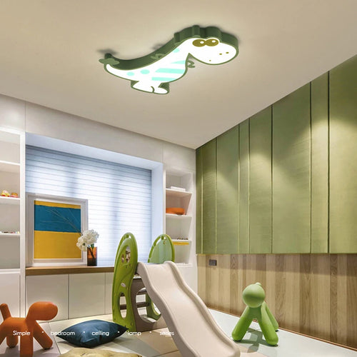lampe dinosaure mignonne pour chambre d'enfants moderne et créative - vue 2 sur 7