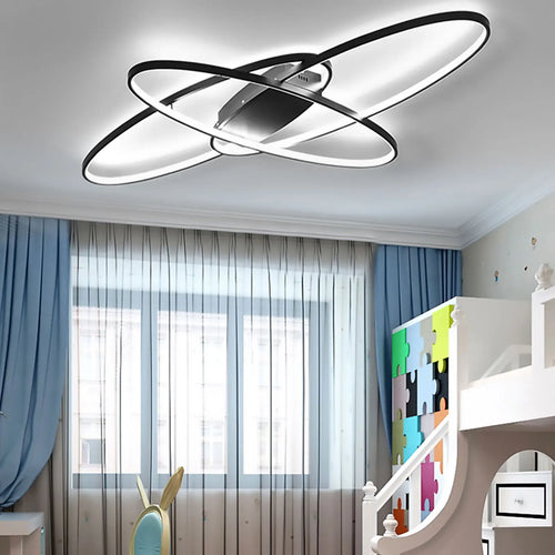 lustre led créatif luminaire de suspension plafonnier - vue 6 sur 6