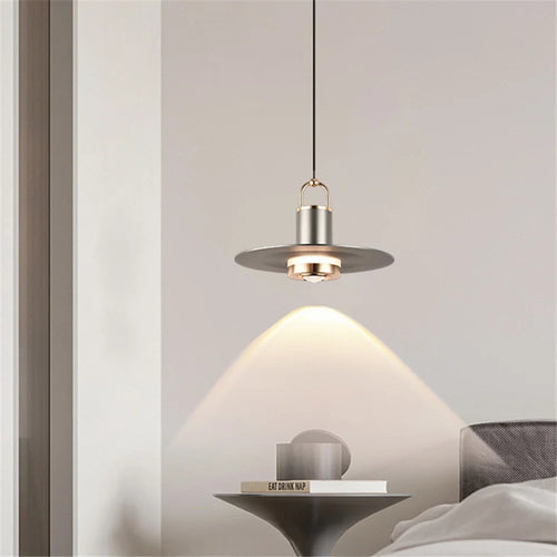 suspension moderne en métal pour éclairage intérieur élégant - vue 4 sur 9