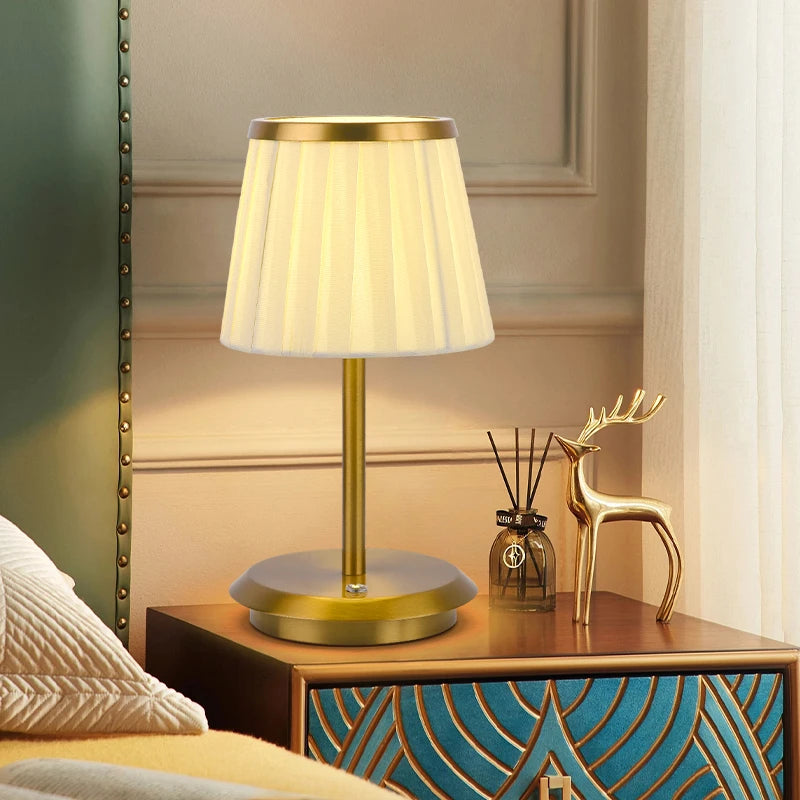 Abat-jour pour lampes en tissu - vue 2 sur 8