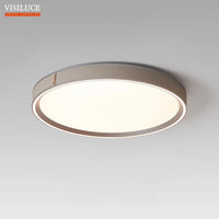 plafonnier led moderne en cuir avec télécommande lumière changeante