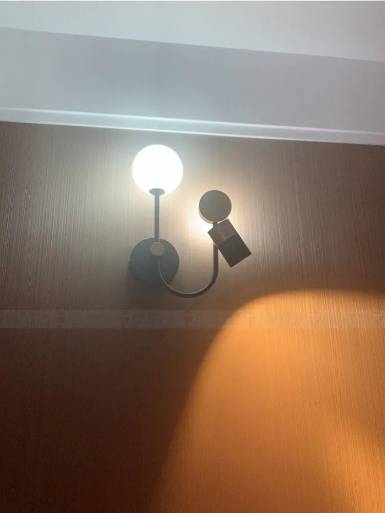 applique murale spot led en métal pour intérieur décoratif - vue 4 sur 13