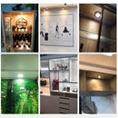 ultra-thin light, mini led lighting in cabinet, display cabinet, cabinet, stairwell small downlight AC220V free opening 3W 5W 7W