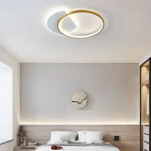 plafonnier led nordique lustre intérieur pour décoration maison - vue 3 sur 17