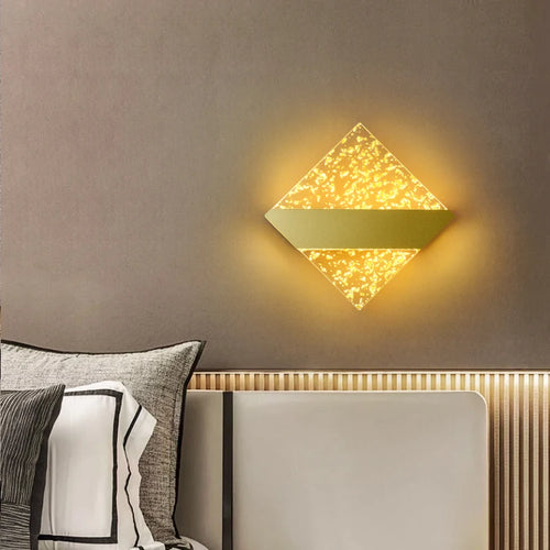 applique murale led de luxe en plumes minimaliste moderne - vue 3 sur 10