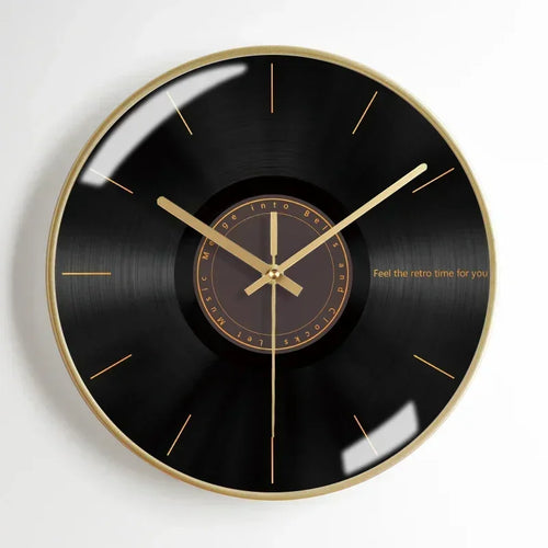 horloge murale moderne en métal esthétique et silencieuse - vue 18 sur 17
