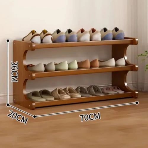 étagère à chaussures intérieure simple et peu encombrante - vue 8 sur 20