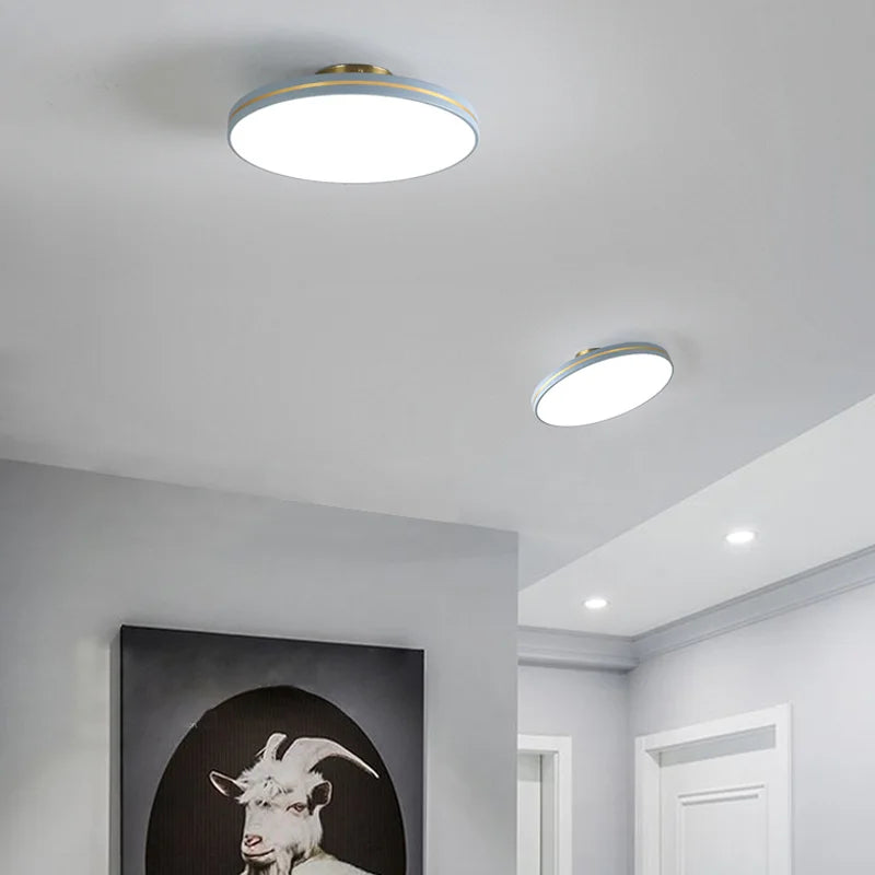 plafond moderne à leds pour décoration intérieure éclairage - vue 5 sur 12