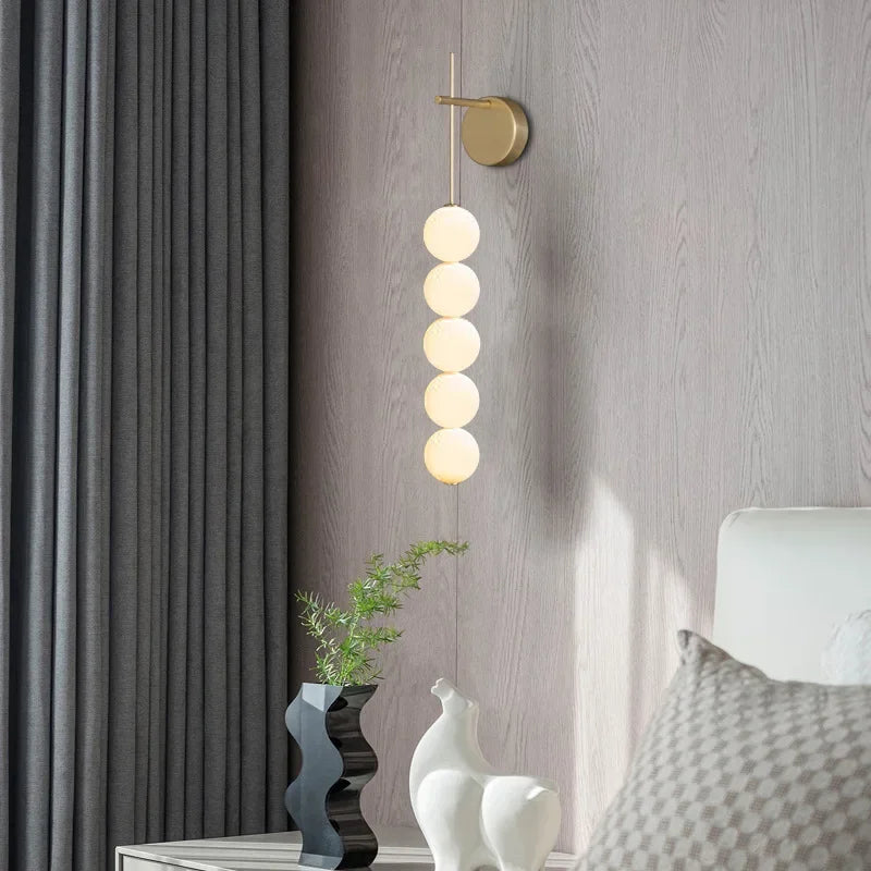 applique murale nordique de luxe au design moderne et décoratif - vue 2 sur 10