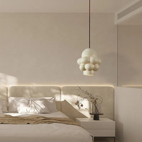 Suspension LED design Nordique Wabi Sabi - vue 7 sur 9