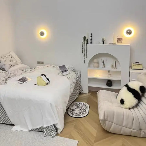 applique murale à led éclairage décoratif intérieur moderne - vue 3 sur 9