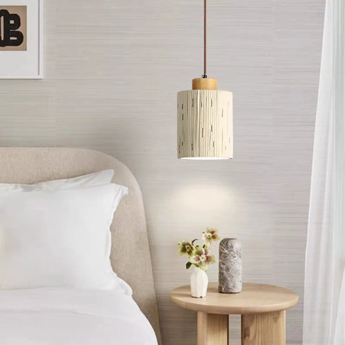 lustre en ciment micro-vent style rustique pour restaurant et bar - vue 5 sur 8