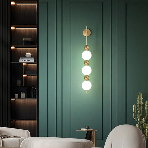 applique murale led créative en forme de boule décorative pour la maison - vue 6 sur 10