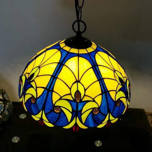 lustre nordique en verre rétro pour éclairage de café - vue 3 sur 6