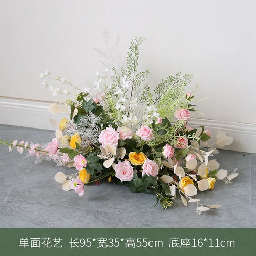 arrangement de fleurs artificielles pour décoration de mariage et événements - vue 11 sur 12
