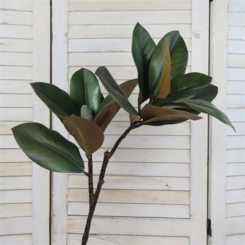 plantes artificielles grande taille ficus palmier faux feuillage tropical - vue 4 sur 7