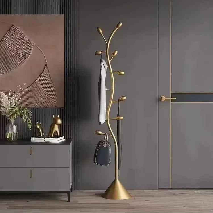 etagère moderne pour vêtements au style industriel élégant - vue 7 sur 10