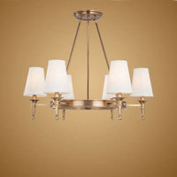 Lustre moderne en cuivre et Bronze véritable