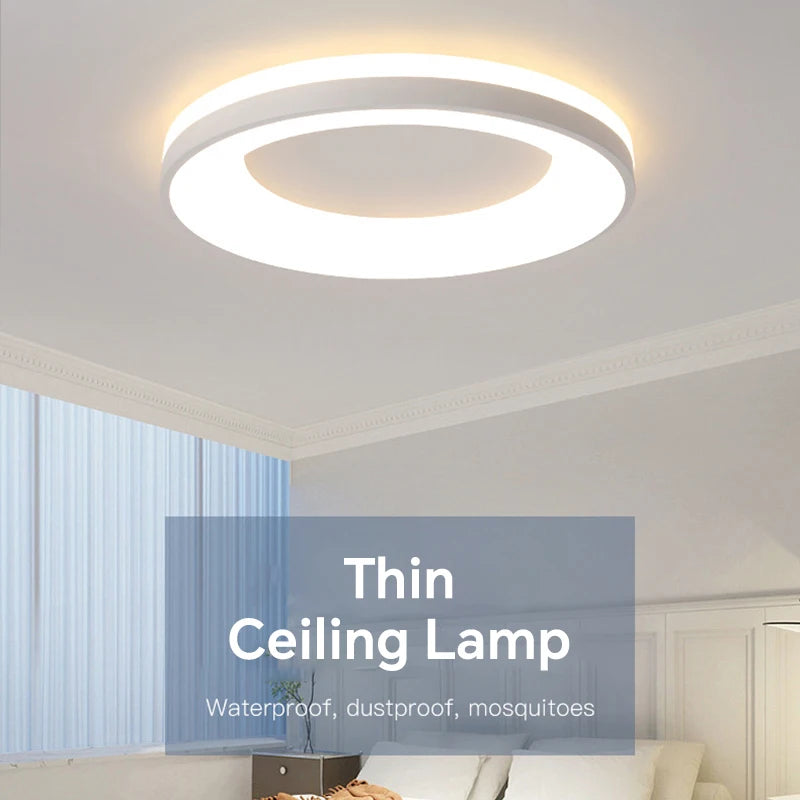 plafonnier led moderne pour une décoration élégante et lumineuse - vue 3 sur 18
