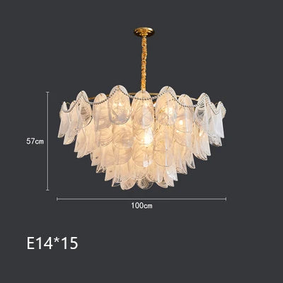 lustre suspendu en verre nuage design créatif postmoderne unique - vue 17 sur 18