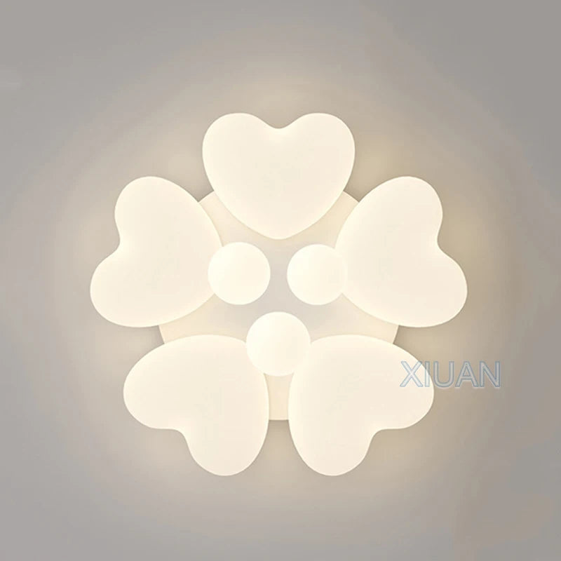 lustre moderne coeur d'amour pour enfants romantique - vue 5 sur 8