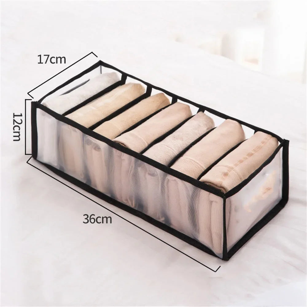 organisateur de vêtements pour rangement de pantalons et sous-vêtements - vue 9 sur 24