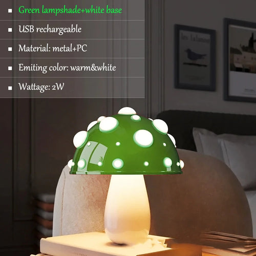Lampe de Table LED en forme de champignon - vue 11 sur 16