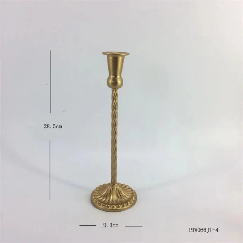 lustre en métal romantique pour décorations de mariage et dîner - vue 23 sur 29