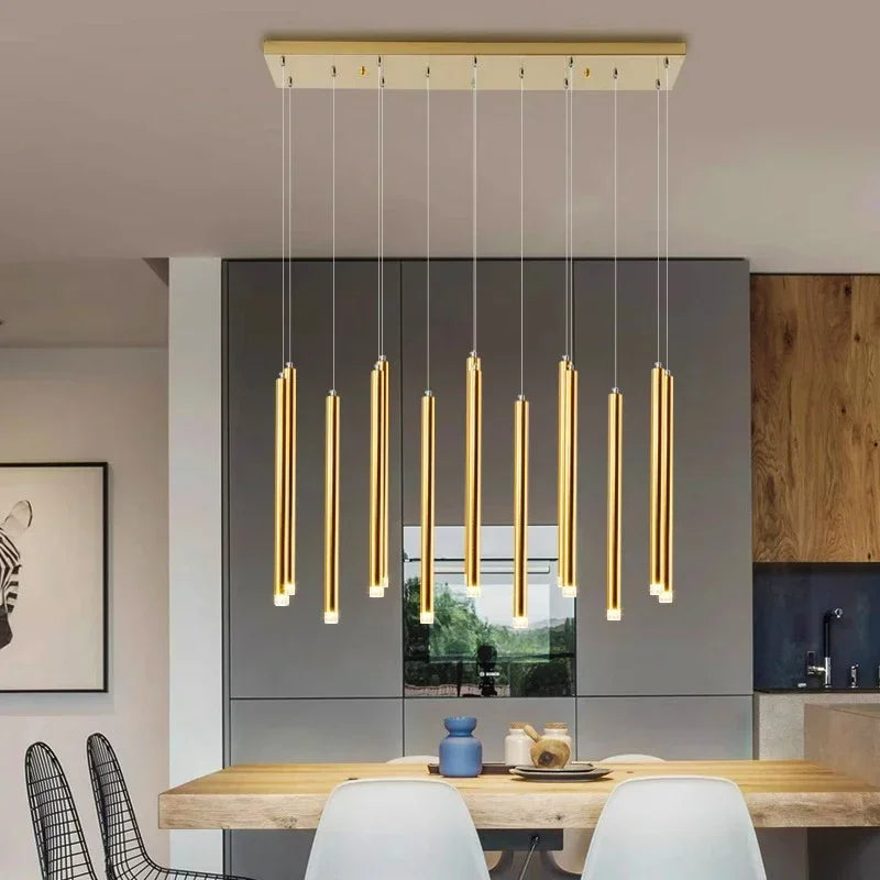 lustre moderne en goutte d'eau pour éclairage intérieur 2024 - vue 3 sur 6