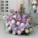 boules de fleurs artificielles en soie pour décoration de mariage et photo