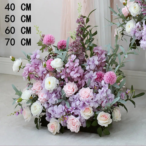boules de fleurs artificielles en soie pour décoration de mariage et photo - vue 3 sur 22