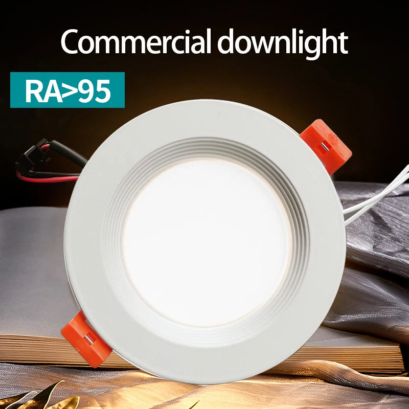 plafonnier led intégré pour un éclairage moderne et élégant - vue 4 sur 6