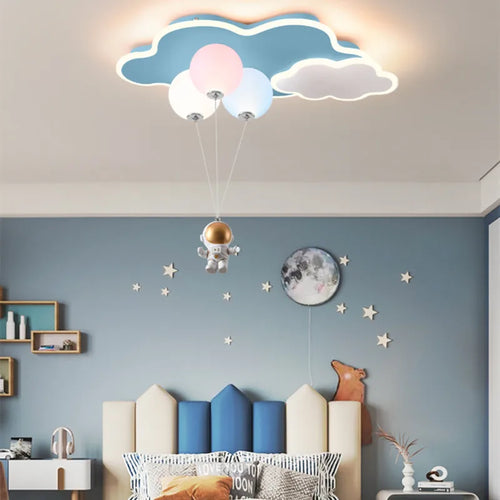 plafonnier nuage pour décoration enfant et espace intérieur - vue 4 sur 12