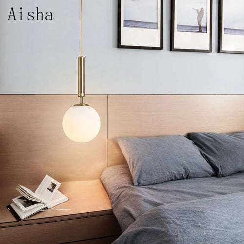suspension moderne avec éclairage led design élégant - vue 4 sur 10