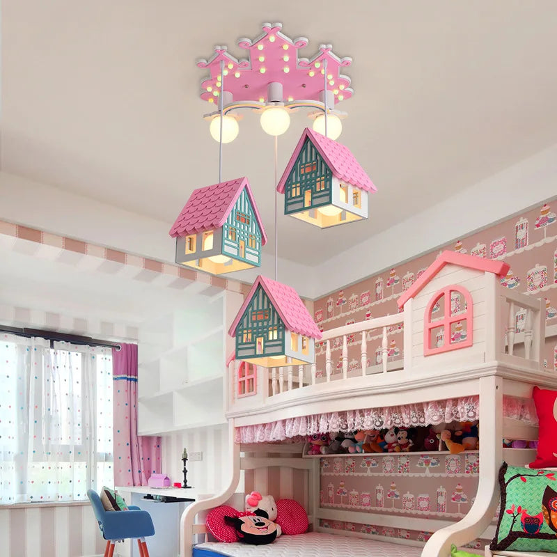 lustre pour enfant décorations de noël suspension - vue 5 sur 8