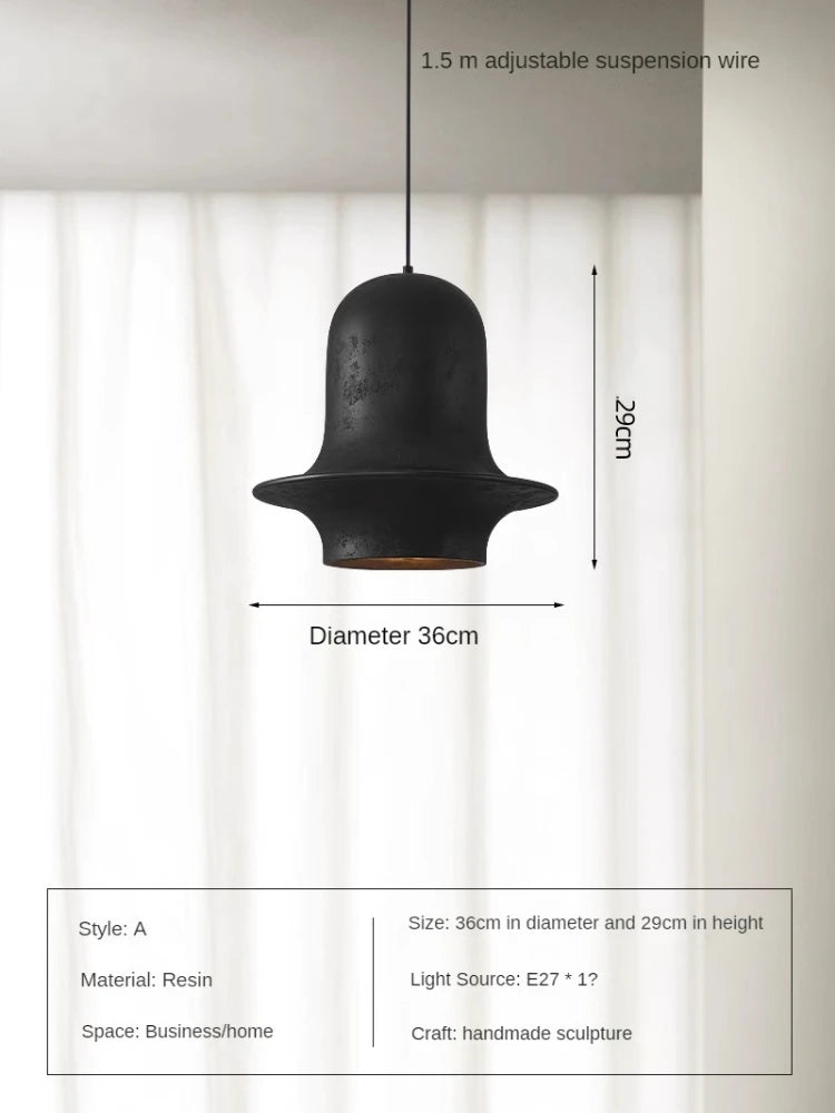 lustre rétro minimaliste pour décoration de restaurant et magasin