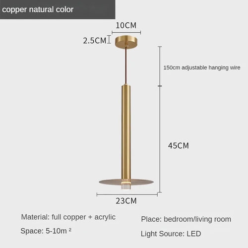 lustre moderne minimaliste créatif pour bar et restaurant