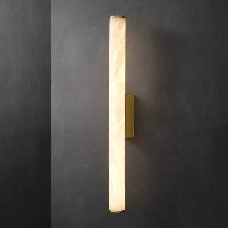 applique murale en marbre et cuivre design moderne et élégant - vue 1 sur 14
